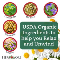 Herb Lore Organic Relax Tincture