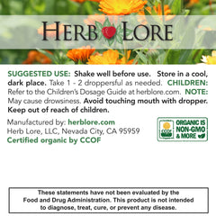 Herb Lore Organic Relax Tincture