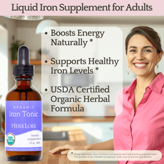 Liquid Iron Supplement for Adults