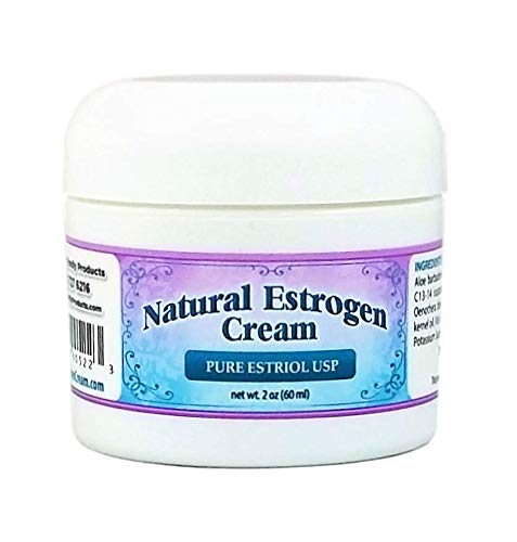 Natural Estrogen Cream - 2 oz Jar -  Estriol Cream