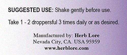 Herb Lore Happy Day Tincture