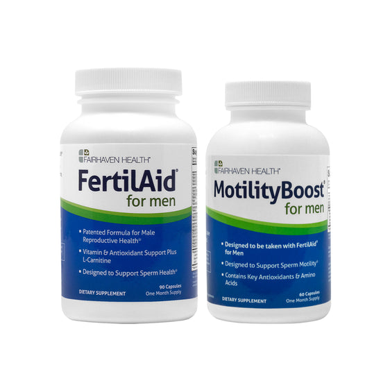 FertilAid for Men and MotilityBoost Combo