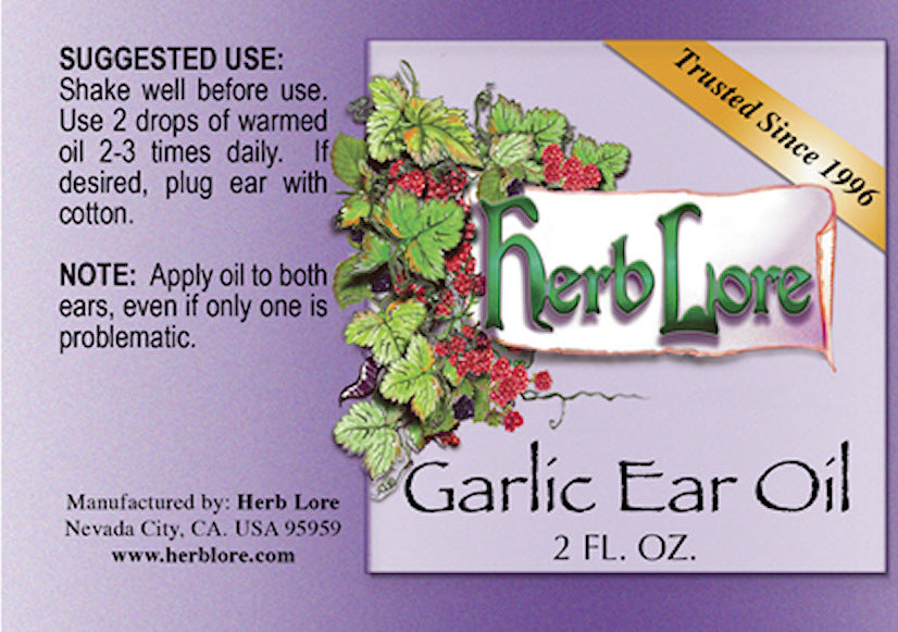 Organic Garlic Ear Oil Drops