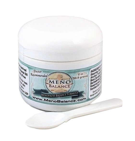 MenoBalance BioIdentical Natural Progesterone Cream - 2 oz Jar