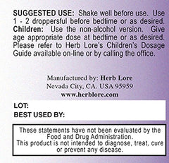 Goodnight Combo Tincture Non-Alcohol