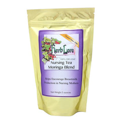 Herb Lore Organic Nursing Tea Moringa Blend - Loose Leaf
