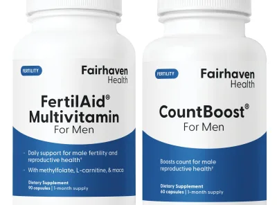 FertilAid for Men & CountBoost Bundle – Support for Sperm Health