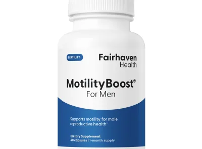 MotilityBoost for Men - Targeted Support for Sperm Motility - 1 Month Supply