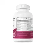 Supplement Facts panel for FH PRO for Women showing complete list of vitamins and nutrient amounts per serving