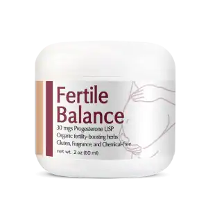 Fertile Balance Cream with 30 mg progesterone