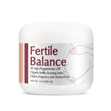 Fertile Balance Cream with 30 mg progesterone