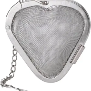 Heart shaped tea ball