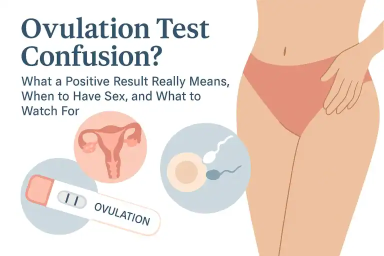 Ovulation Test Confusion? What a Positive Result Really Means, When to Have Sex, and What to Watch For
